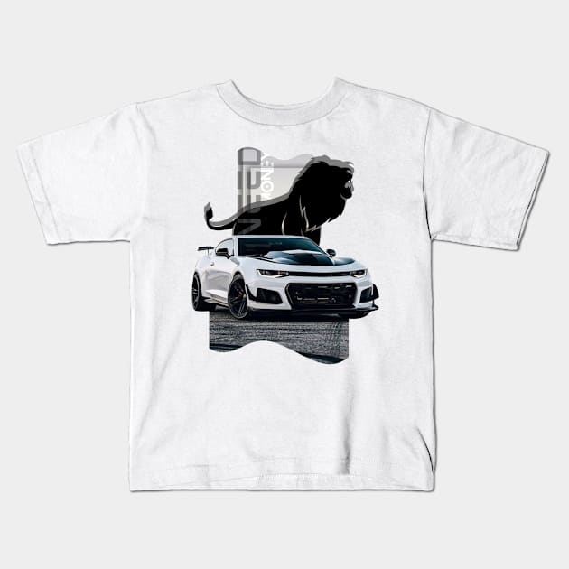 Chevrolet Camaro SS Kids T-Shirt by AER46_Designverse